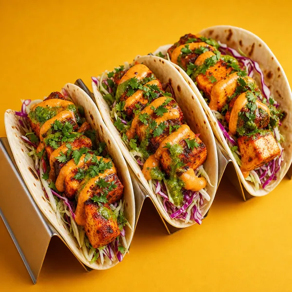 Tandoori Paneer Tacos